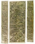 Tablillas con escritura zapoteca de Oaxaca, México