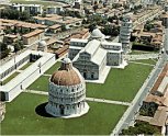 Vista aérea de Pisa