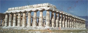 templo de Hera en Posidonia