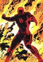 Splash pages de Daredevil: Man Without Fear nº232 y 233 (julio y agosto de 1986)