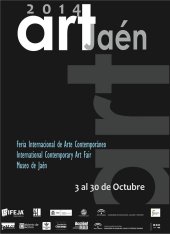Cartel de la Feria de Arte Contemporáneo ArtJaén 2014.