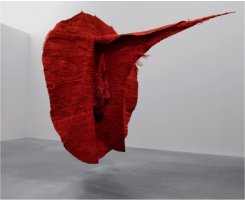 Abakan rouge, 1969, Magdalena Abakanowicz. Tate, Pr&eacute;sent&eacute; anonymement, 2009. Photo: &copy; Magdalena Abakanowicz