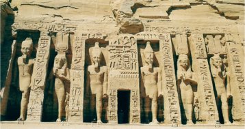 Templo de Nefertari en Abu Simbel, 1300-1225 a.C.