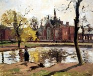 PISSARRO, Camile, Dulwich College, c. 1871, Fondation Bemberg, Toulouse, Francia