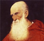 1539 Retrato de Pietro Bembo [Detalle]