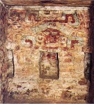 Mural de la Tumba 104 de Monte Albán, Oaxaca, México