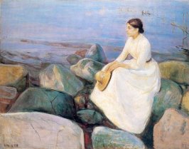 Munch, Inger en la playa, 1889.