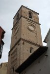 Torre mudejar de la Iglesia de Santiago Apóstol de Málaga