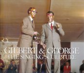 Gilbert & George. "Singing Sculpture"