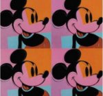 Andy Warhol, Retrato de Mickey Mouse, 1981