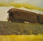 1955 'South Carolina morning' (Mañana en Carolina del sur, óleo sobre lienzo, 77'6 x 102'2 cm., Whitney Museum de Nueva York [Detalle]
