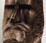 Jorge Oteiza, "Sabino Arana", bronce, 1979 [Detalle]