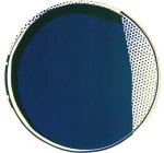 1970 ‘Mirror # 7 (24" diameter)’, óleo y magna sobre lienzo