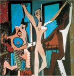 Pablo Picasso, La danza, 1925, Tate Gallery, Londres [Detalle]