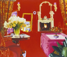 Dexter Dalwood, Diana Vreeland, 2003 Óleo sobre lienzo 173 x 203,5 cm