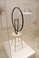 Marcel Duchamp "Rueda de bicicleta" 1913. Edición 1964