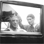 Lee Miller, Picasso y Penrose, Mougins, Francia, 1937
