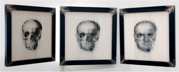 Bernardi Roig ‘Double head’, composición fotográfica con vistas desde 3 diferentes ángulos