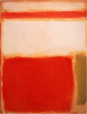 Mark Rothko, Amarillo y naranja’, 1949, 140 x 109 cm.