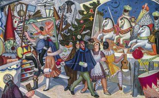 Verbena de la Pascua, 1927. Colecci&oacute;n particular, Buenos Aires