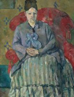 Paul Cézanne, “Madame Cézanne en un sillón rojo”, c. 1877, óleo sobre lienzo, Museo de Bellas Artes, Boston, Legado de Robert Treat Paine, 2 °, Fotografía © 2017 Museo de Bellas Artes, Boston