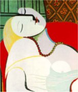 Picasso, El sueño, 1932, colección particular [Detalle]