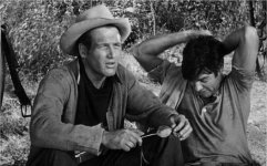 Escena de la película ‘El zurdo’ (1958) de Arthur Penn