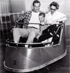Paul Newman con su primera esposa Jacky Witte y su hijo Scott