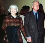 Paul Newman con su mujer, 1994