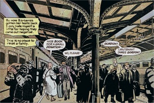 Gotham/Chicago según Mazzucchelli en Batman: Year One