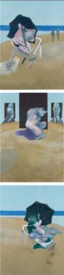 El Tríptico, 1974-1977 del pintor anglo-irlandés Francis Bacon