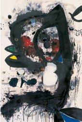 Joan Miró, ‘Toile brûlée 3’, pintura acrílica sobre lienzo quemado, 195 x 130 cm., diciembre 1973