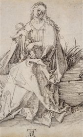 La obra `La Virgen y el Niño' atribuida a Albrecht Dürer