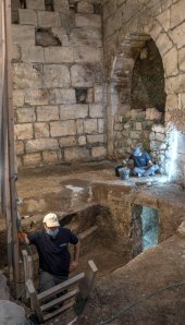 Excavación donde se ha producido el hallazgo. Crédito: Israel Antiquities Authority.