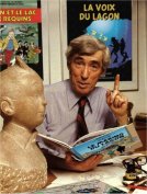 El dibujante belga Georges Rémi, Hergé, consagrado universalmente gracias a Tintín