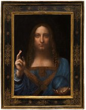 El cuadro "Salvator Mundi" de Leonardo da Vinci