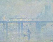 Claude Monet, El puente de Charing Cross, 1899, óleo sobre lienzo, 64,8 x 80,6 cm.