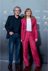 Los actores José Coronado y Nathalie Poza 