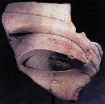 El ojo robado que pertenece a la estatua de Amenhotep III