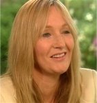J.K. Rowling en la entrevista concedida a Katie Couric en la NBC