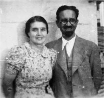 María Moliner y su esposo, Fernando Ramón,