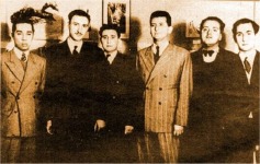 La Mandrágora, un grupo de poetas surrealistas chilenos fundado en 1938 por Teófilo Cid, Enrique Gómez Correa, Braulio Arenas y Jorge Cáceres